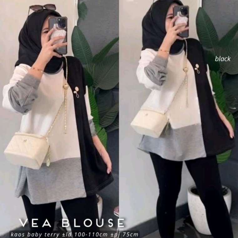 PROMO ALE VEA2 BLOUSE  BLOUSE WANITA  BLOUSE KANTOR  KEMEJA KANTOR  TUNIK KAOS  ATASAN BABYTERI  KEM