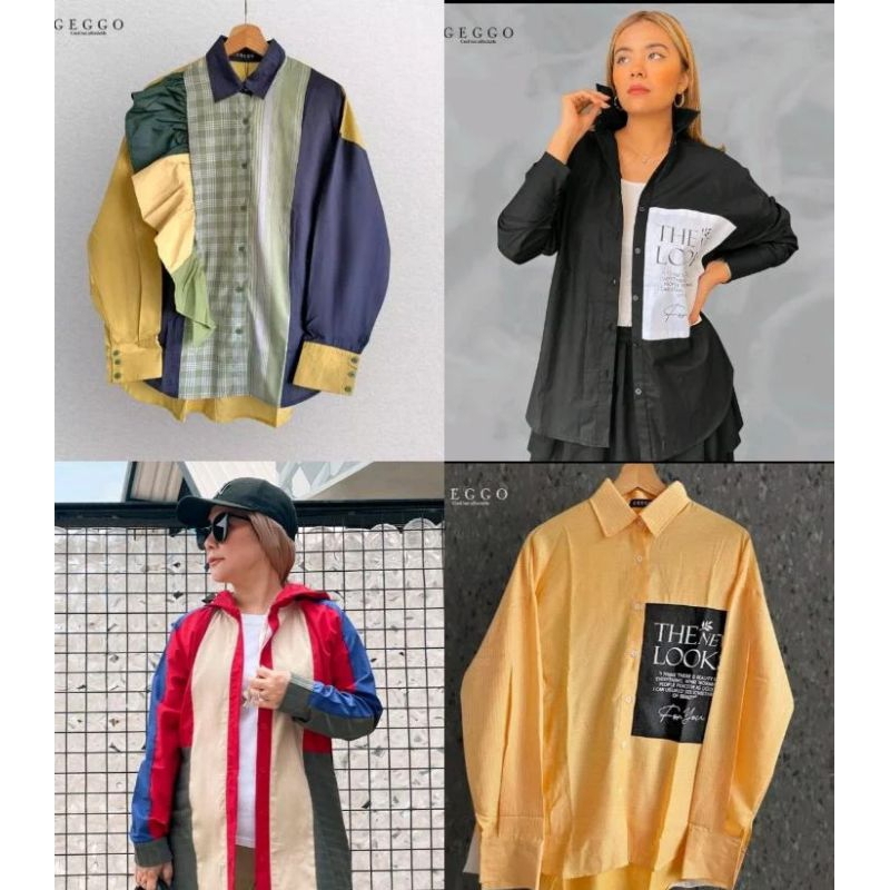 KEMEJA TOP ATASAN BY GEGGO