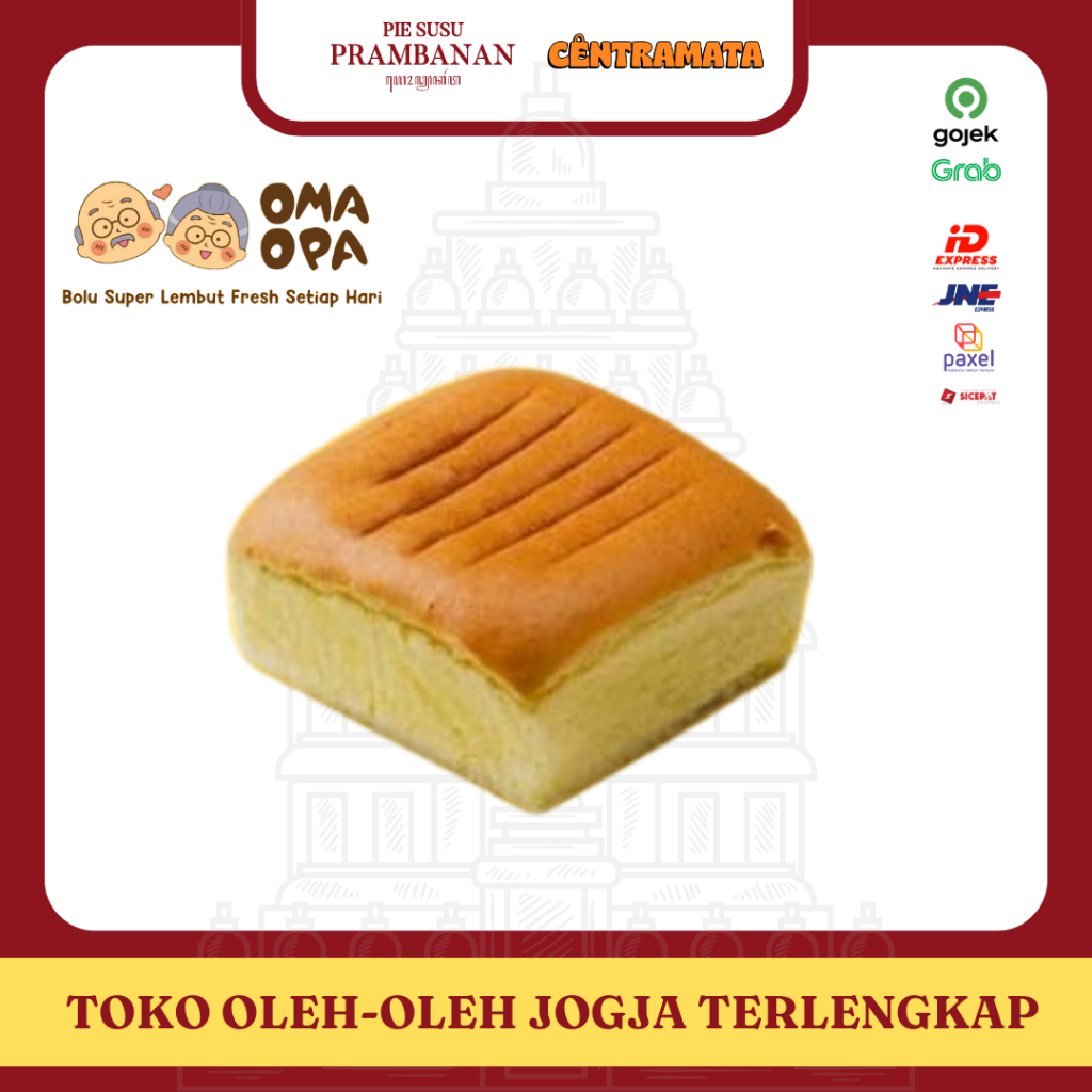 

Bolu Kukus Oma Opa Malmil Cheese | Oleh-Oleh khas Jogja