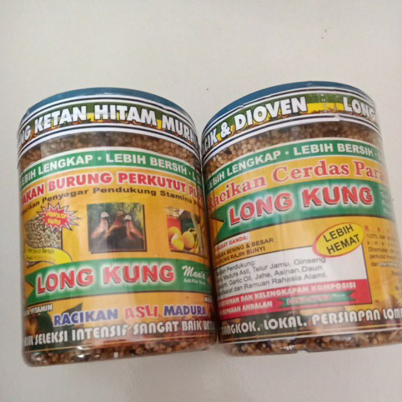 Long kung (pakan burung perkutut berkualitas)