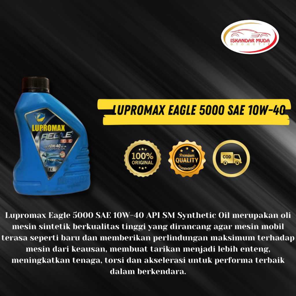 Lupromax AEGLE 5000 SAE 10W-40 API SM