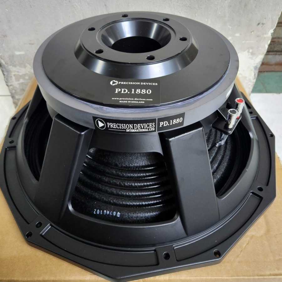 speaker component pd1880 pd 1880 daun carbon 18inch vc 5in