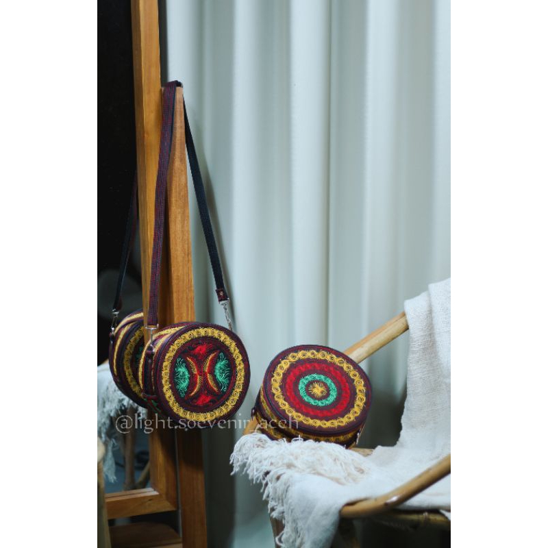 Tas Rotan Etnik Aceh (Tas Bulat Aceh)