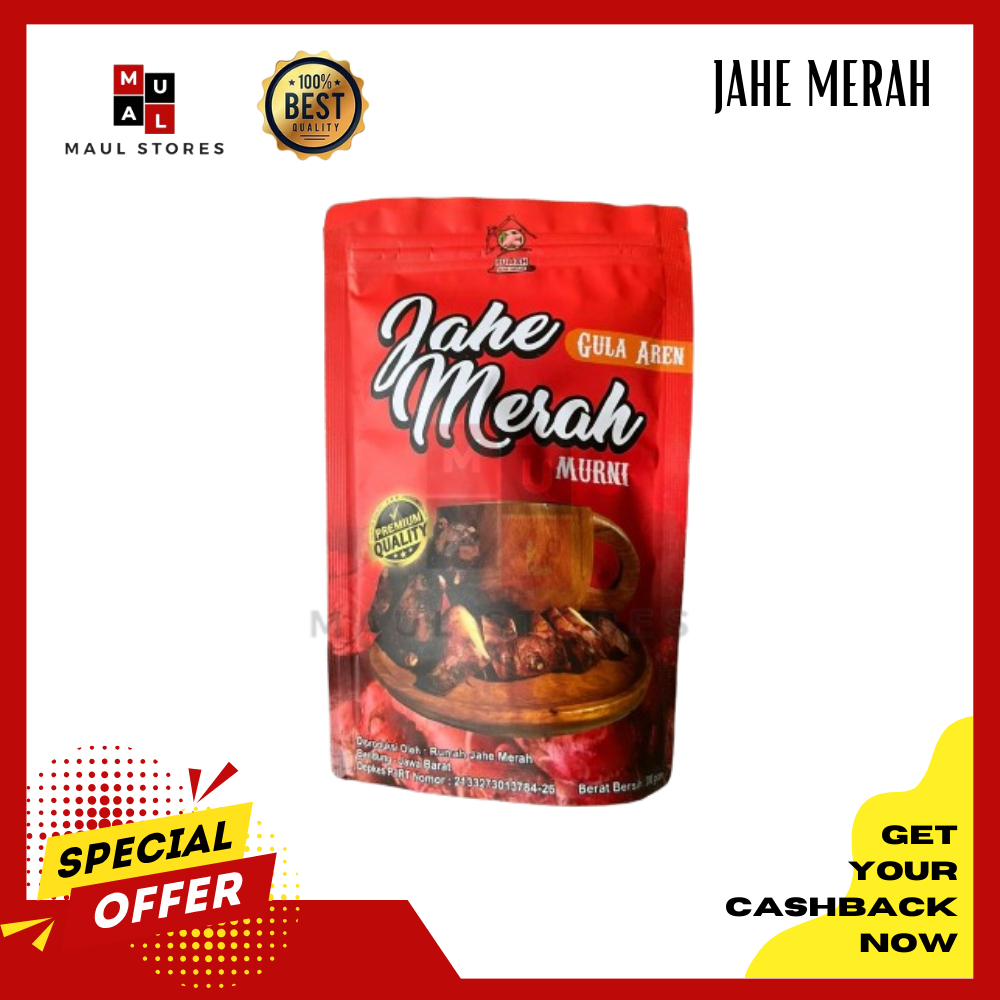 

Herbal Serbuk Jahe Merah Murni 200 Gram