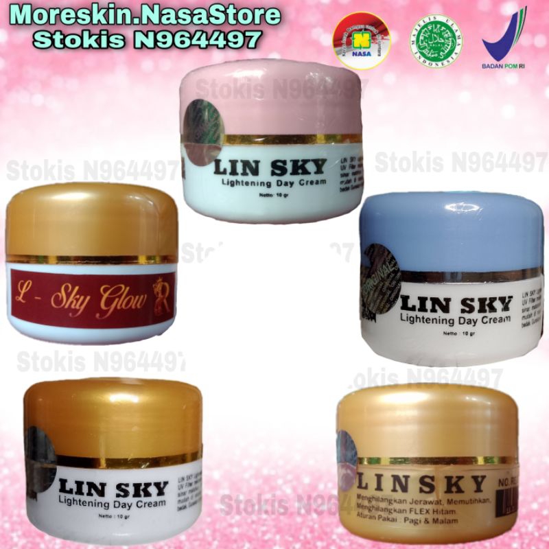(Pemutih Wajah) Cream LINSKY Original BPOM
