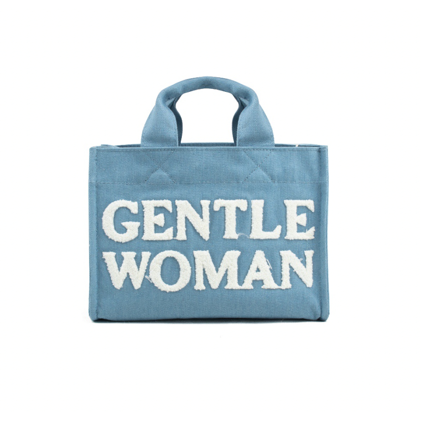 MAUVE GENTLEWOMAN TAS PREMIUM WANITA GW SOMETIMES TOTE BAG / GW BAHAN JEANS / TOTE BAG
