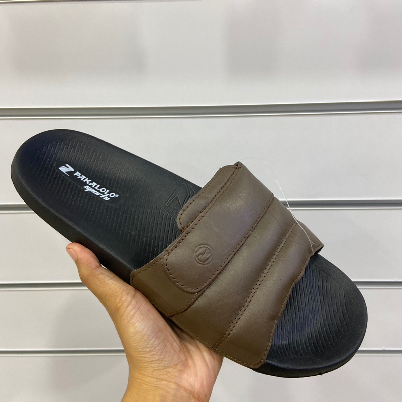 Pakalolo sandal selop pria bahan kulit asli 39-44