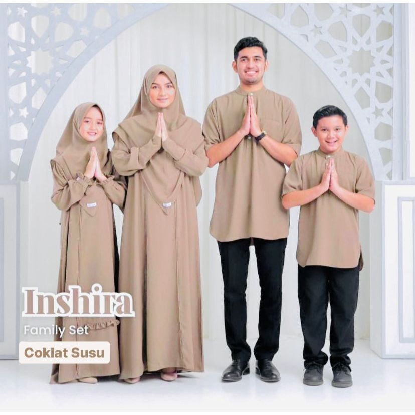 SALE Couple Sarimbit Keluarga 2024 - Sarimbit Keluarga Couple / Gamis Couple Ibu Ayah dan Anak / Gam