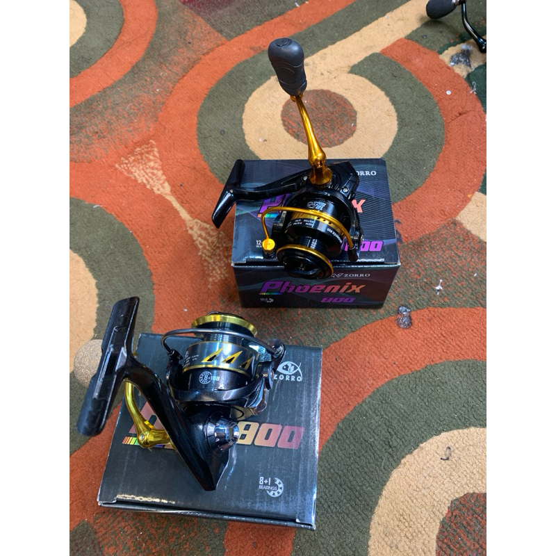 reel zorro ryu dan phoniex  gold dan mikro power handle 800