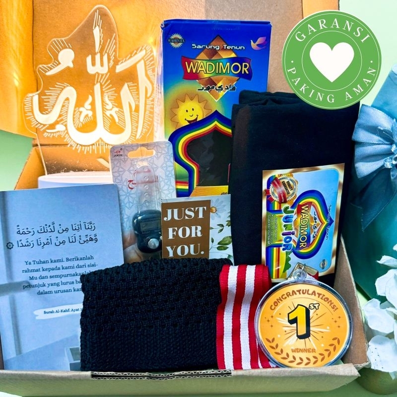 Hampers Khitanan / Kado Sunat Anak / Hadiah Sunatan Sarung Anak ( ILYAS )