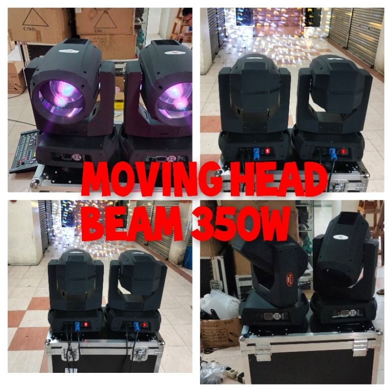 MOVING HEAD BEAM 350W PLUS HARDCASE