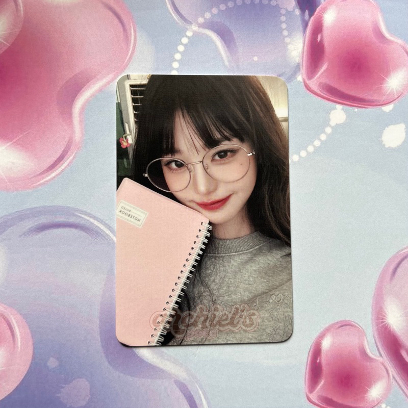 PHOTOCARD IVE LUCKYDRAW WITHMUU SPECS WONYOUNG STARRIVER I AM YUJIN