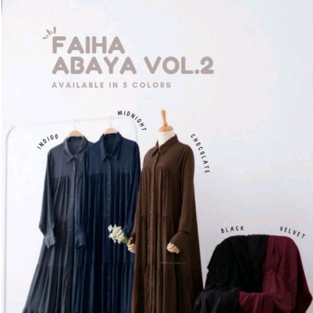 Faiha Abaya Vol.2 Bellaluna
