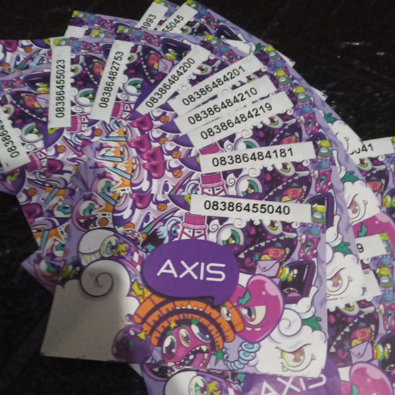 perdana Axis fresh tanpa kuota 11 digit