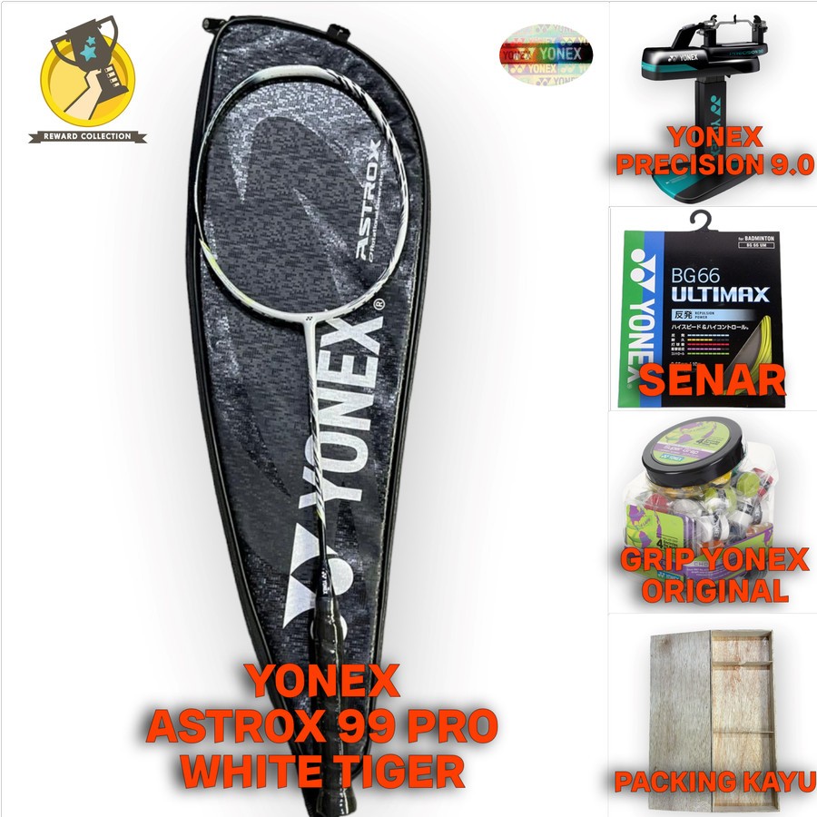 Raket Badminton Yonex Astrox 99 Pro White Tiger Original Made in Japan