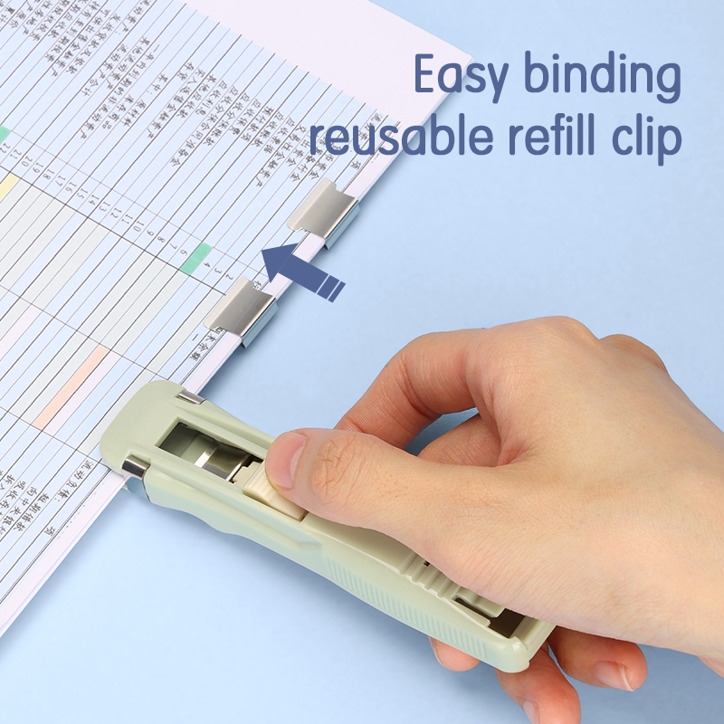 

Deli Binder Clip Fastener AUTOMATIC / Alat Jepit Klip Kertas Jepitan