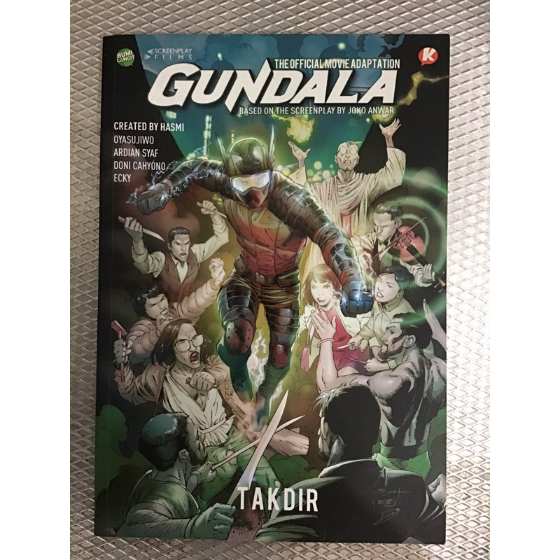 

Komik GUNDALA The Official Movie Adaptation : TAKDIR by Bumi Langit