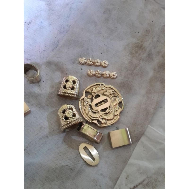 tsuba/acsecoris katana jenis dragond tachii