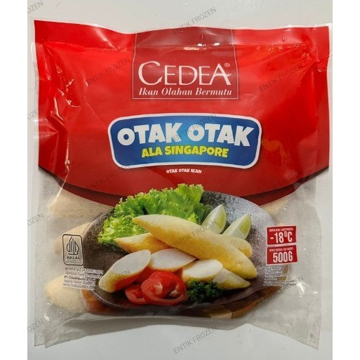 

CEDEA Otak-Otak Singapore (Otak-Otak Ikan) 500gr 5cps