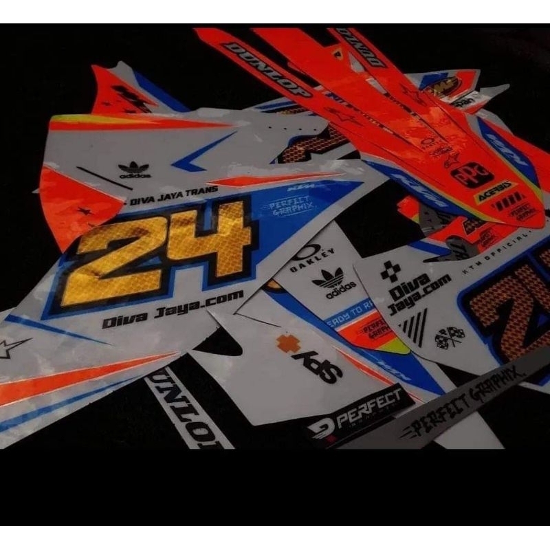 DECAL KTM excf 250 2017