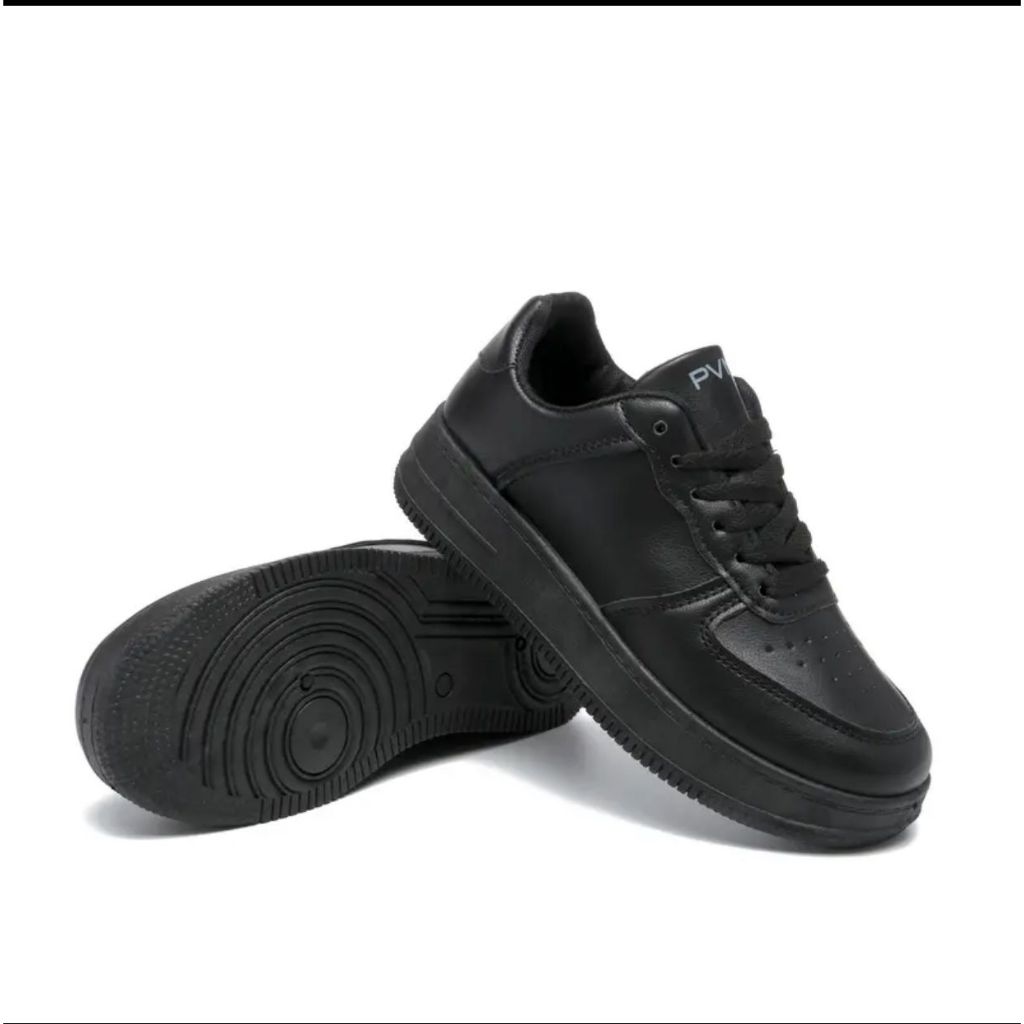 sepatu pria wanita terbaru 2024 sepatu sekolah warna hitam kekinian sepatu putih cowok cewek keren t