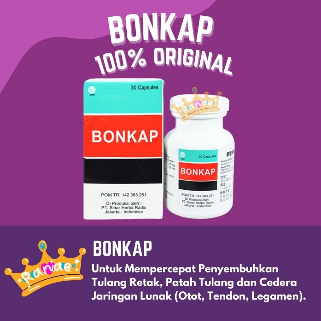 PT HERBA- The Musk Fracture Bone Joining Pill ( Bonkap )