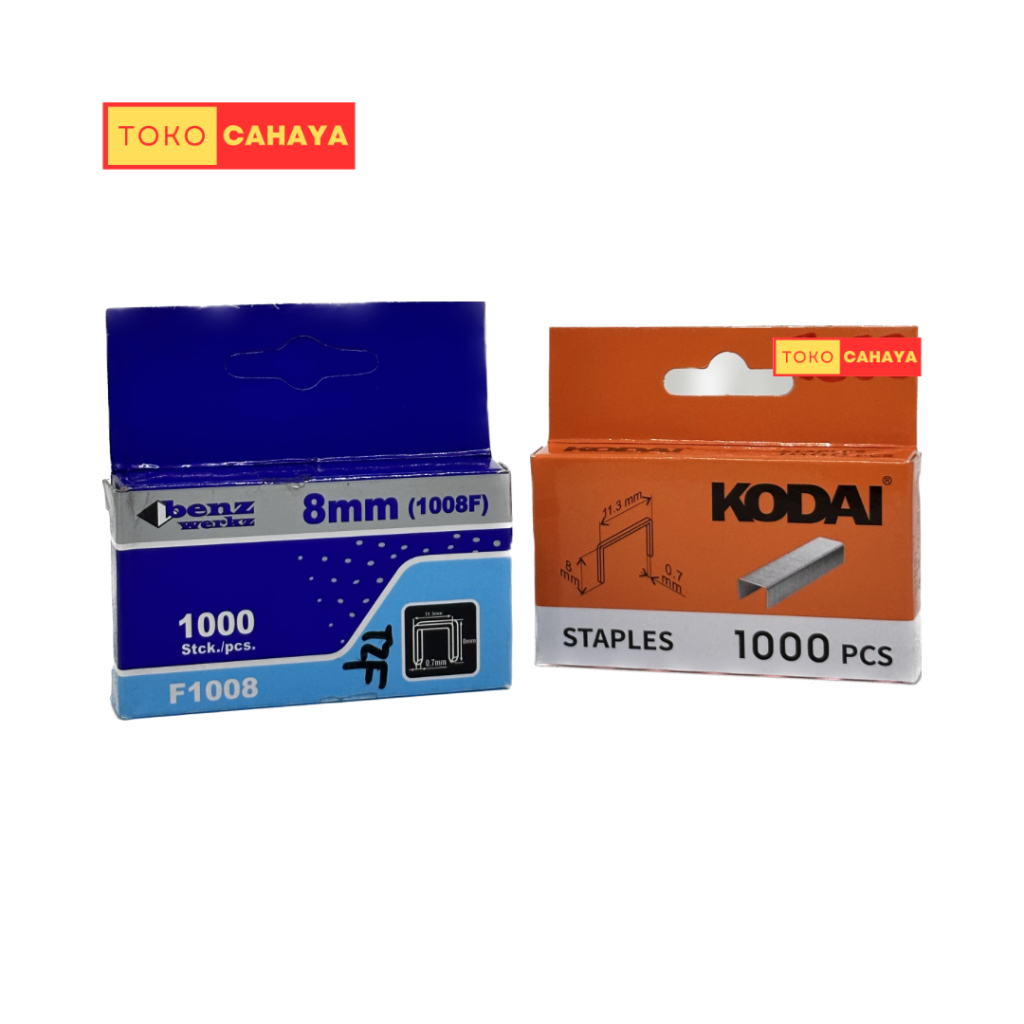 

Isi Staples Tembak / Stapler / Klip 8mm