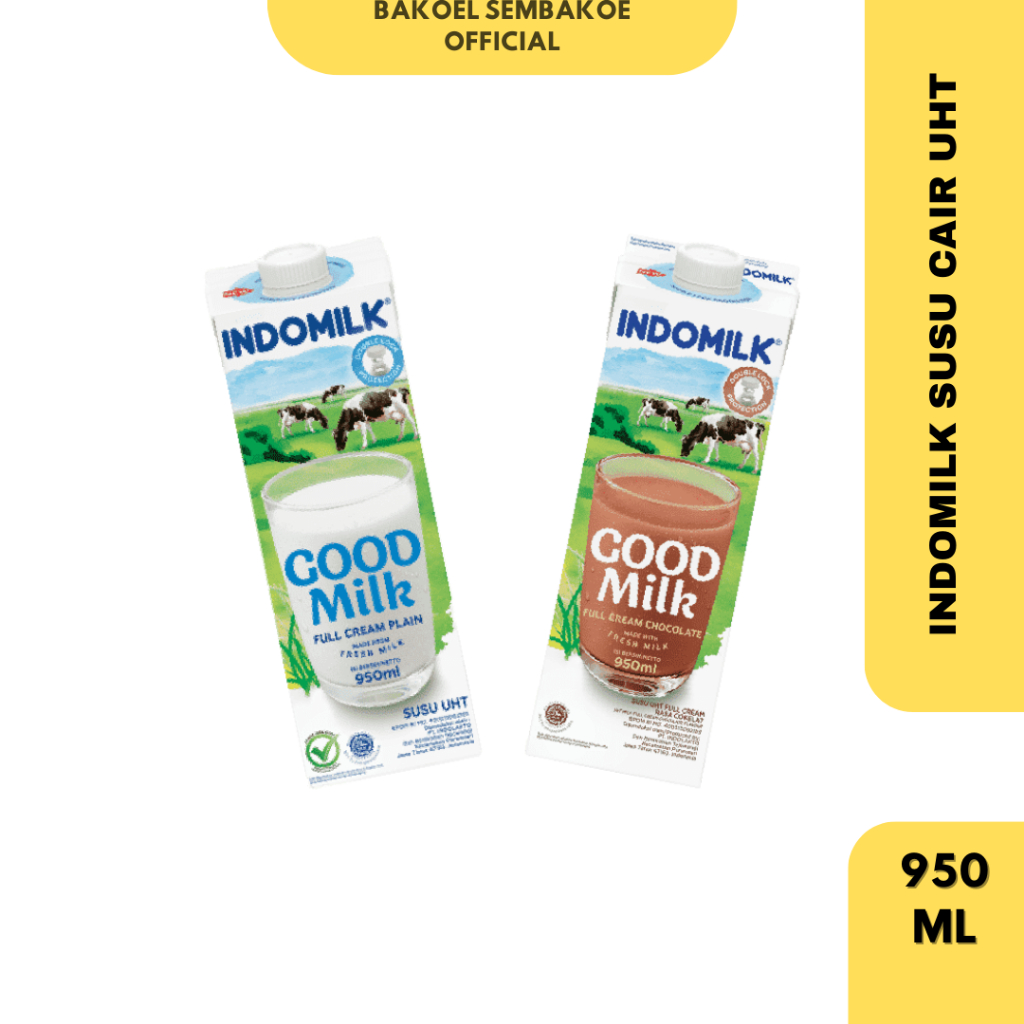 

INDOMILK Susu Cair UHT 950ml