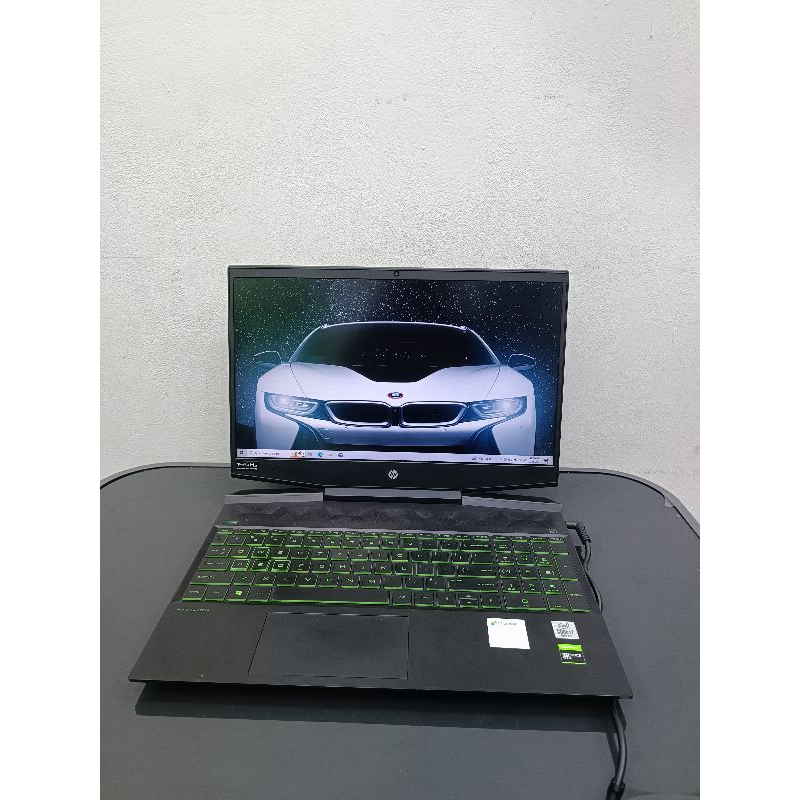 hp pavilion gaming 15 dk i7 gen 10 ram 16/256+1tb gtx 1650 normal semua