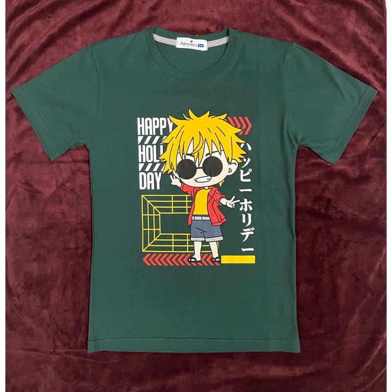 baju kaos anime/ anak laki-laki