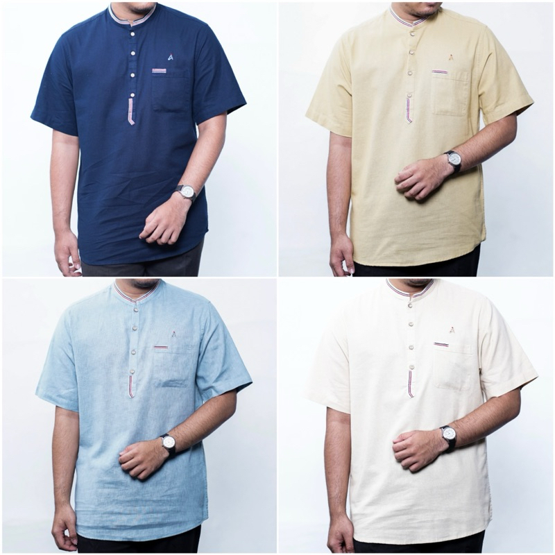 ABIYU Baju Koko Kurta Kemko Abiyu Cotton 020