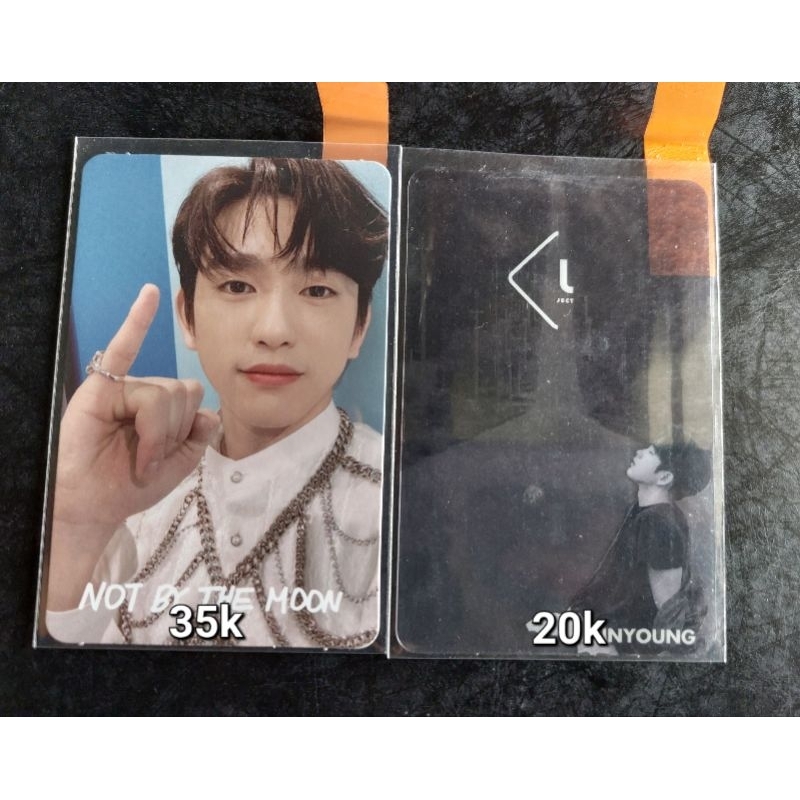 Photocard GOT7 Jinyoung DYE Clear PC
