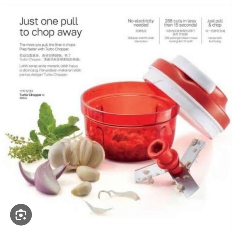 Tupperware Turbo Chopper