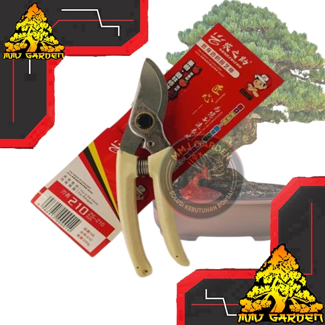 MMJ GARDEN-Alat bonsai dan berkebun, Gunting dahan Jepang