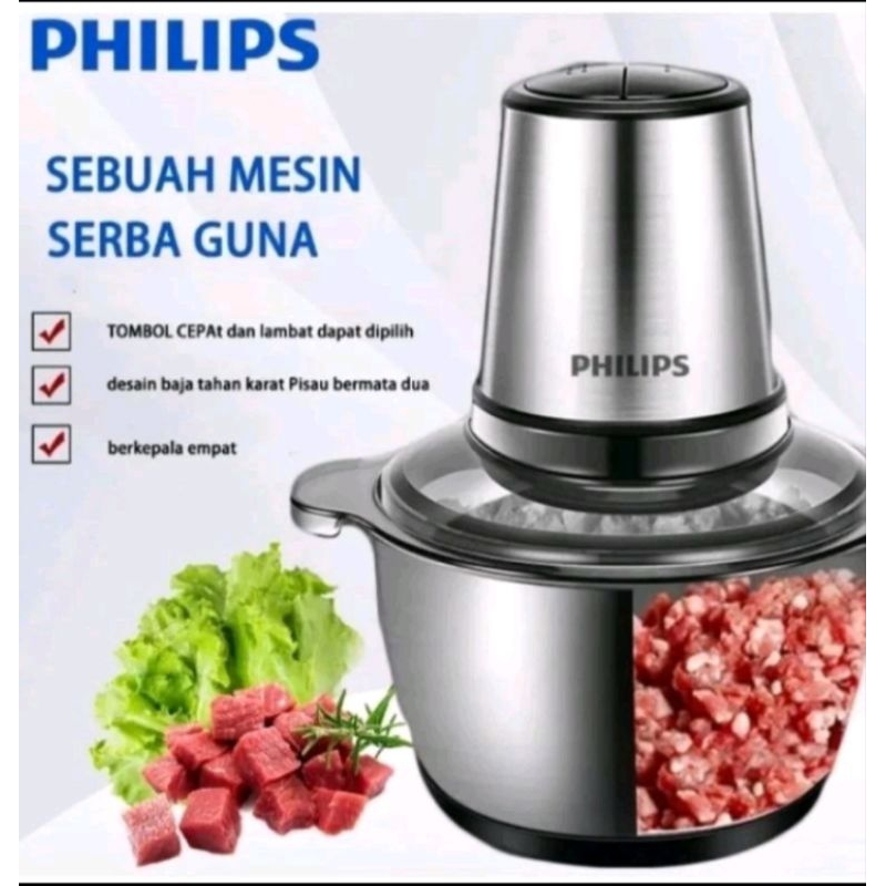 COVER PHILIPS PENGGILING DAGING SERBAGUNA
