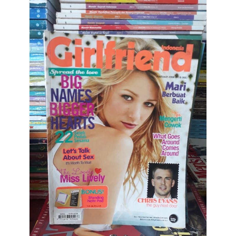 MAJALAH GIRLFRIEND INDONESIA 2008