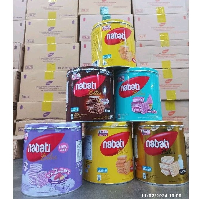 

Nabati Wafer Kaleng 300gr / 278gr EXPIRED 2025