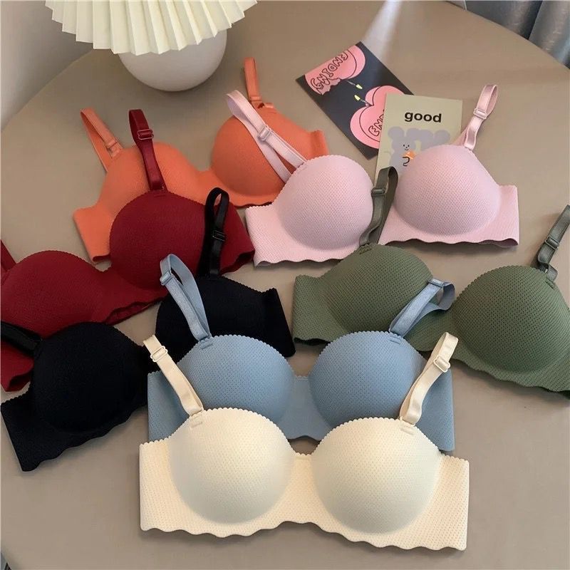 Bra Summer Wanita Import Premium Push Up Busa Tebal Tanpa Kawat BH Tali Bisa Dilepas Pasang Nyaman P