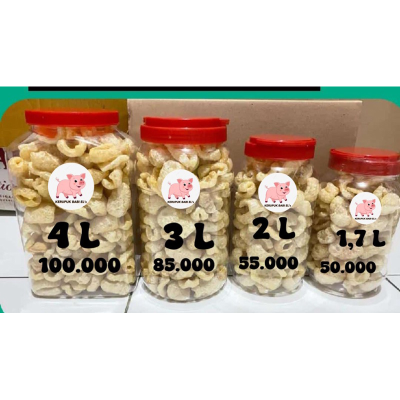 

kerupuk babi / kerupuk kulit babi jumbo