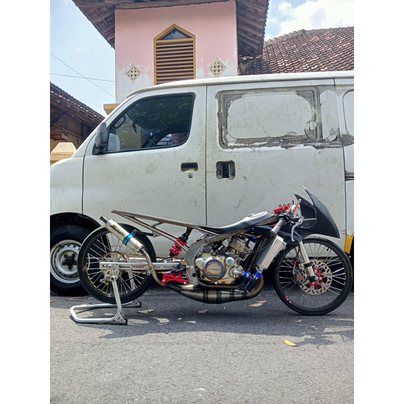 Knalpot Cduckz Ninja 59 Open 402 Stinger Model Cobra Leheran Press