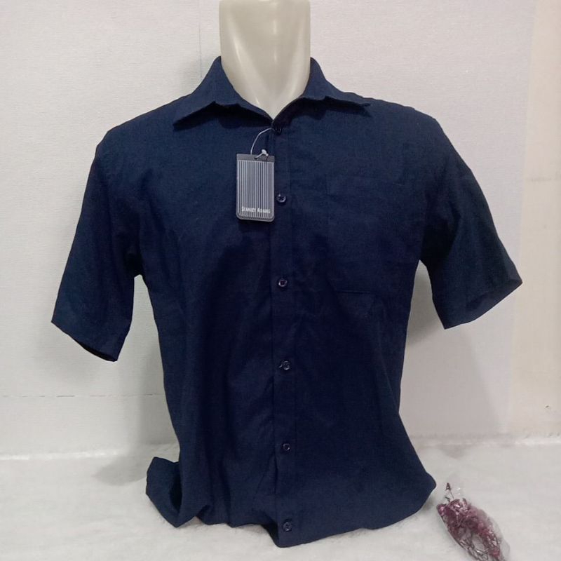 STANLEY ADAM (Reguler Fit) Kemeja Kerja Formal Pria Lengan Pendek