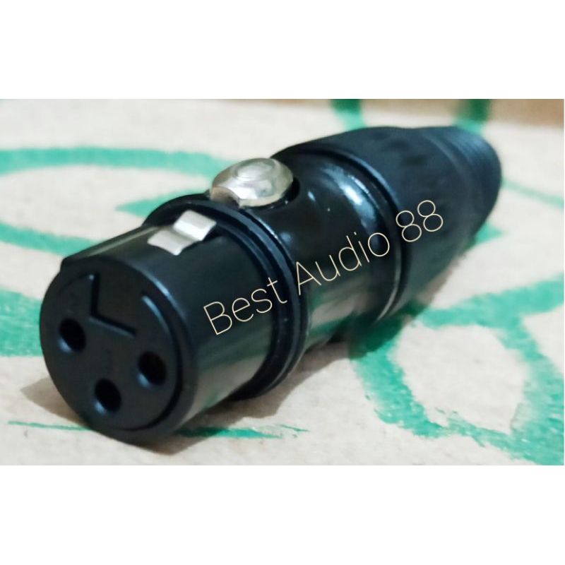 Socket Jack jek jack canon  Female XLR 3 pin STX SCNH8