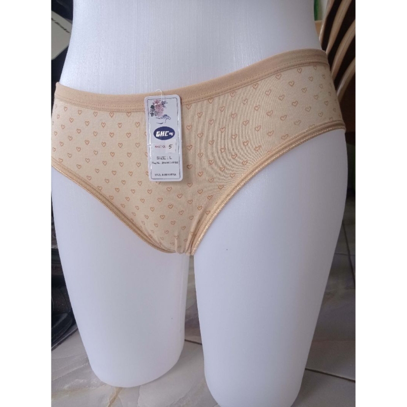 celana dalam wanita ghc motif