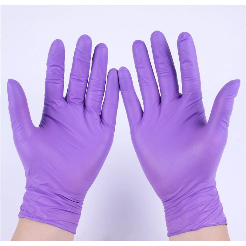 [Promo Termurah] Sarung Tangan Tebal Super Kuat untuk medis dan industri 100 pcs Handscoon powder fr