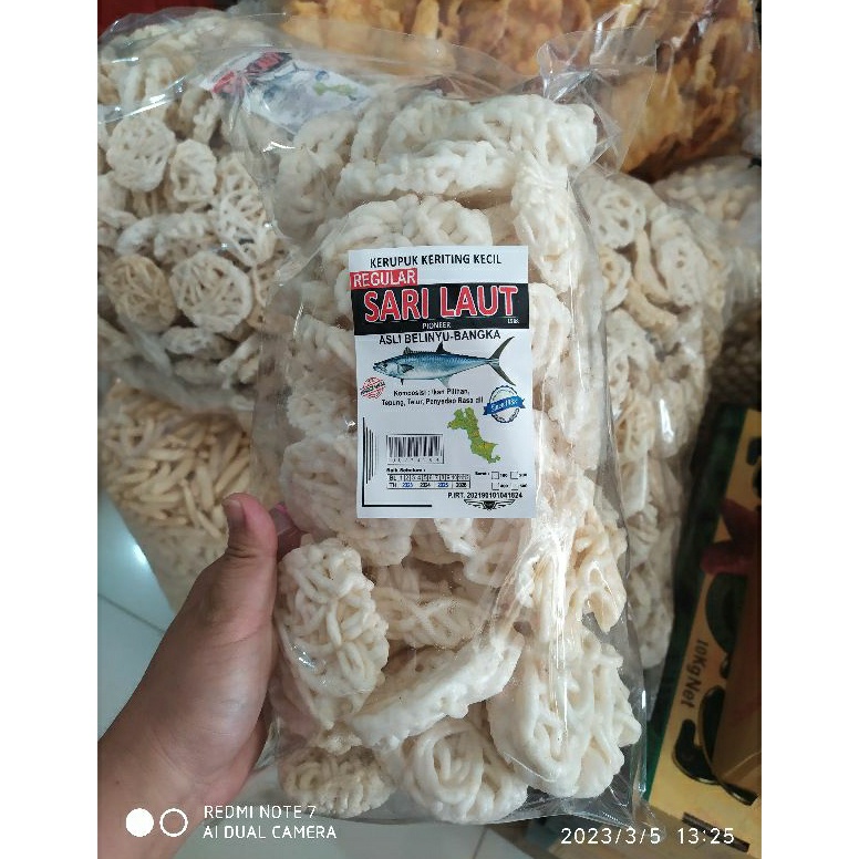 

Murah Banget Kerupuk ikan sari laut khas belinyu bangka kerupuk keriting kerupuk ikan 9HZ