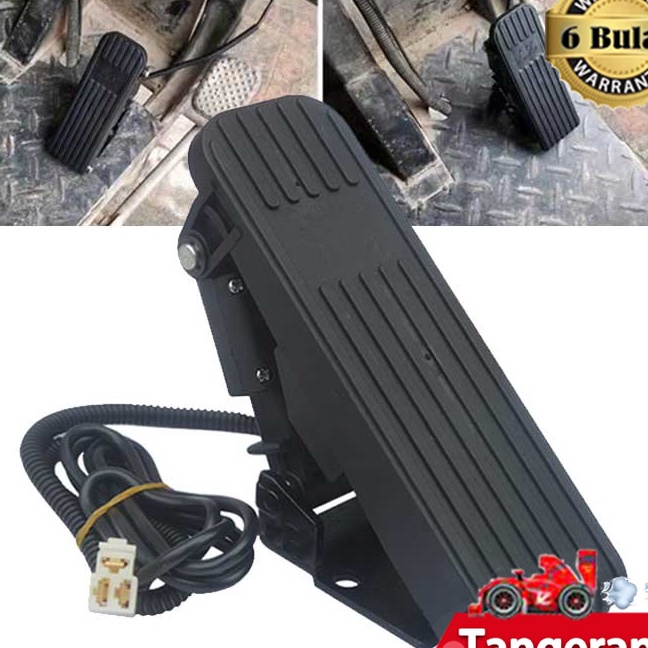 KF7 Pedal Gas Elektrik Foot Throttle Pedal Gas Kaki Motor Listrik Dinamo BLDC Go Kart ATV