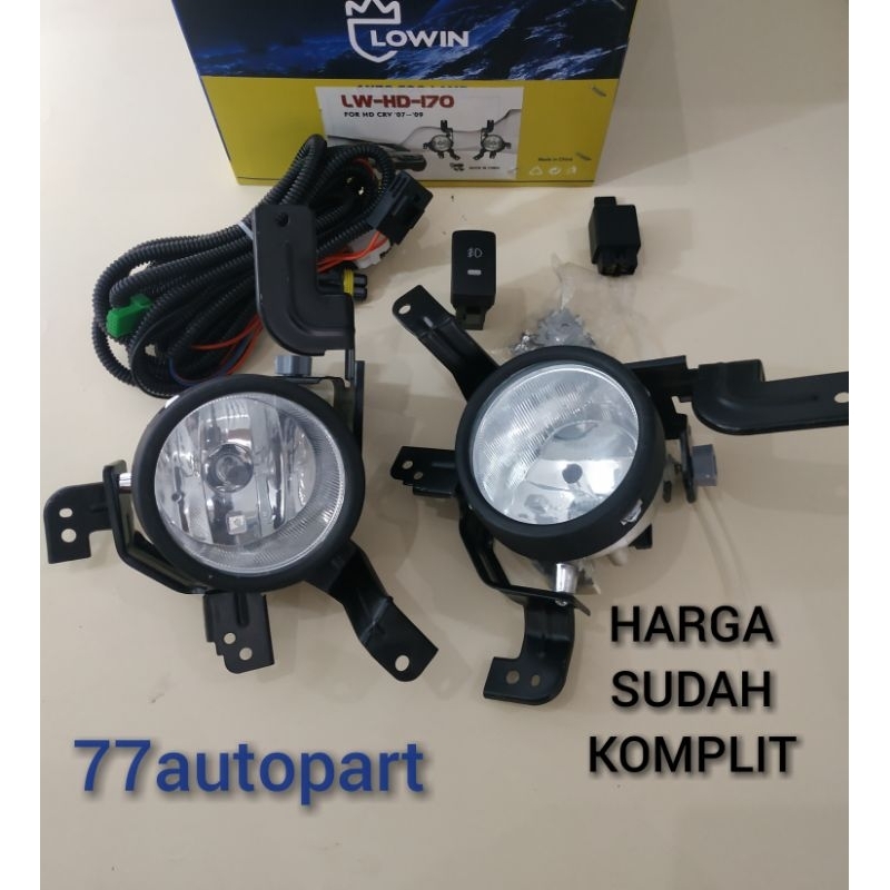 Lowin Foglamp Lampu Sorot Honda CRV 2007 2008 2009