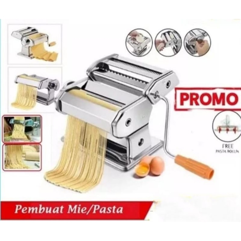 Alat Penggiling Mie, Pasta Maker Stlas  & Molen  gilingan mie  / noodle gilingan molen / pasta maker