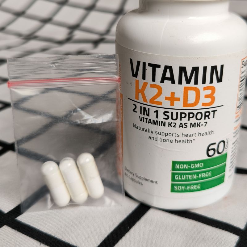 Bronson Vitamins K2 D3 - D3 5000 3 Capsule