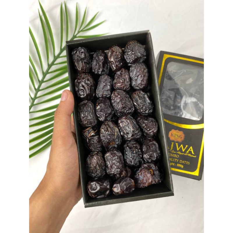 

Kurma Ajwa Jumbo King Dates 500gr Premium
